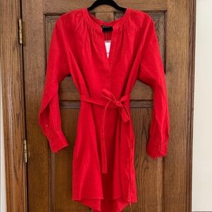 J. Crew Cabana mini dress in linen